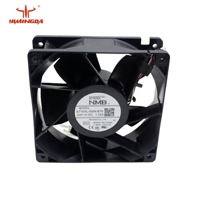 पैरागॉन एचएक्स के लिए 452500123 ऑटो कटर पार्ट्स फैन साइज 120x120x38mm NMB 4715VL-05W-B76