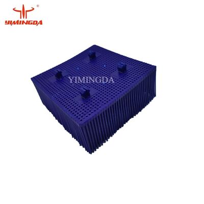 भाग संख्या 92911003 ब्रिसल 1.6" नायलॉन- स्क्वायर फुट ब्लू कलर ऑटो कटर मशीन के लिए